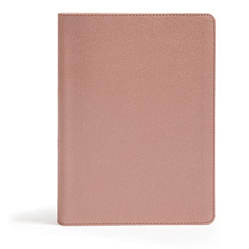 Stock image for CSB She Reads Truth Bible, Rose Gold LeatherTouch, Black Letter, Full-Color Design, Notetaking Space, Devotionals, Reading Plans, Two Ribbon Markers, Sewn Binding, Easy-to-Read Type for sale by Half Price Books Inc.