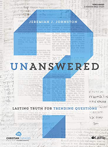 Imagen de archivo de Unanswered - Personal Bible Study Book: Lasting Truth for Trending Questions a la venta por HPB-Diamond