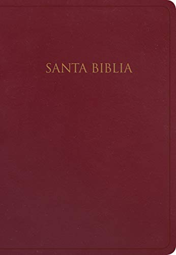 Imagen de archivo de Santa biblia/ Holy Bible: RVR 1960 biblia para regalos y premios, borgoa imitacin piel/ Gift and Award Bible, Imitation Leather, Burgundy a la venta por Revaluation Books