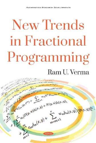 Stock image for New Trends in Fractional Programming for sale by GreatBookPrices