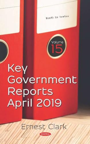 Imagen de archivo de Key Government Reports April 2019 a la venta por Kennys Bookstore