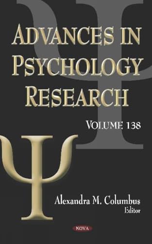 Beispielbild fr Advances in Psychology Research : Volume 138 zum Verkauf von Buchpark