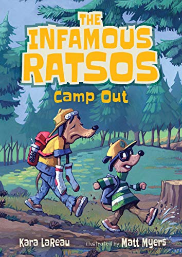 Imagen de archivo de The Infamous Ratsos Camp Out a la venta por Better World Books