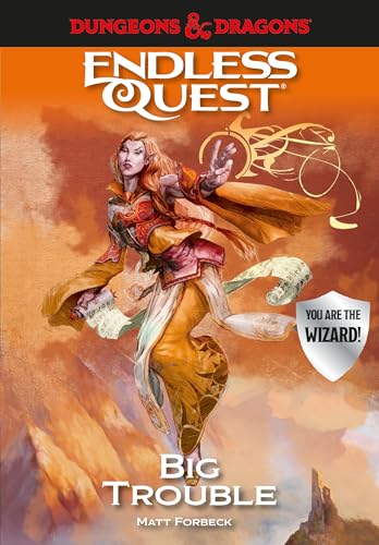Imagen de archivo de Dungeons & Dragons: Big Trouble: An Endless Quest Book a la venta por ThriftBooks-Dallas