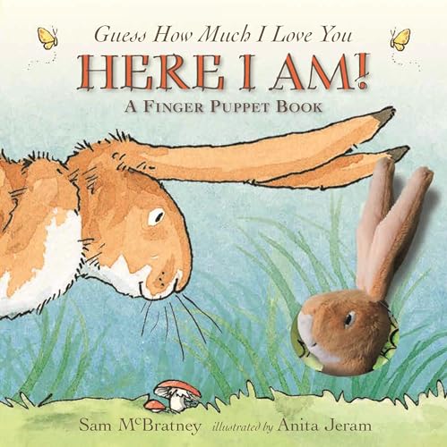 Beispielbild fr Here I Am!: A Finger Puppet Book: A Guess How Much I Love You Book zum Verkauf von SecondSale