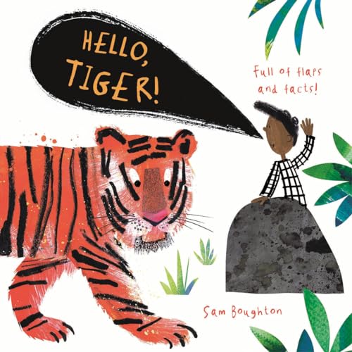 Imagen de archivo de Hello, Tiger! (Animal Facts and Flaps) a la venta por BooksRun