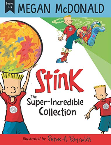 Stock image for Stink the Super-incredible Collection: The Incredible Shrinking Kid / Stink and the Incredible Super-galactic Jawbreaker / Stink and the World s Worst Super-stinky Sneakers for sale by Revaluation Books