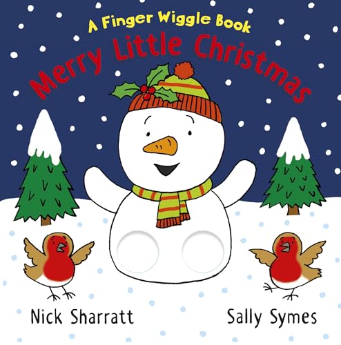 Stock image for Merry Little Christmas: A Finger Wiggle Book (Finger Wiggle Books) for sale by HPB-Emerald