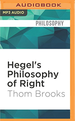 Beispielbild fr Hegel's Philosophy of Right zum Verkauf von Books From California