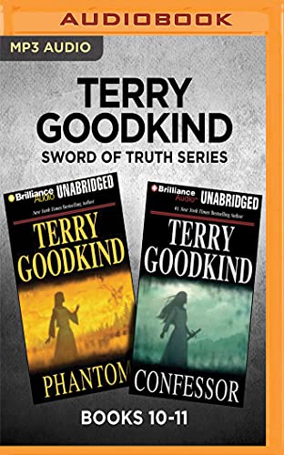 Beispielbild fr Terry Goodkind Sword of Truth Series: Books 10-11: Phantom & Confessor zum Verkauf von Save With Sam