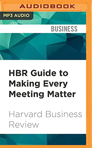 

Hbr Guide To Making Every Meeting Matter (Compact Disc)