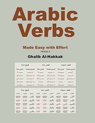 Stock image for Arabic Verbs Made Easy with Effort: Tables, exercises, correction, with online recordings for sale by Save With Sam