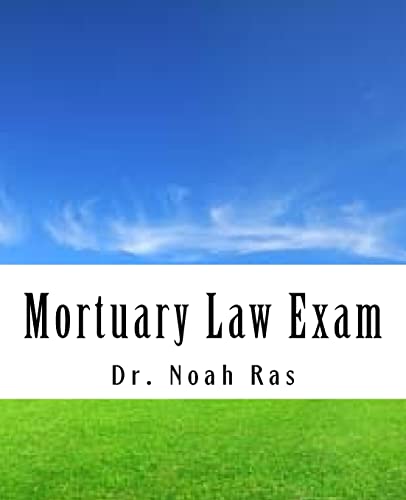 Beispielbild fr Mortuary Law Exam zum Verkauf von Lucky's Textbooks