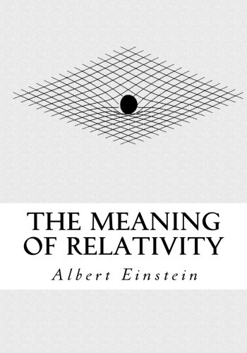 Beispielbild für The Meaning of Relativity zum Verkauf von Better World Books