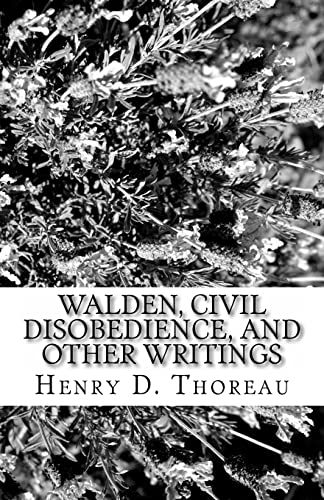 9781537080222: Walden, Civil Disobedience, and Other Writings