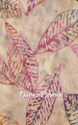 9781537132419: Password Journal: My Discreet Password Journal (Lacy Leaves): Volume 10