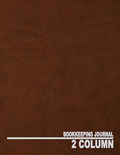 9781537153292: 2 Column Bookkeeping Journal