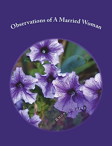 Stock image for Observations From A Married Woman for sale by Irish Booksellers