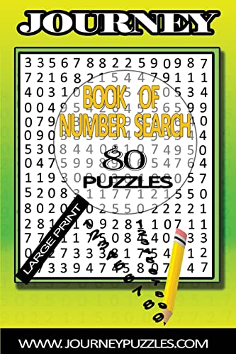 Imagen de archivo de Number Search Puzzles: 80 Puzzles in Large 20pt Font a la venta por Revaluation Books