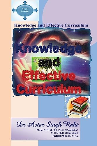 Beispielbild fr Knowledge and Effective Curriculum zum Verkauf von California Books
