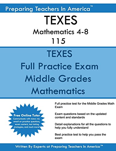 Stock image for TEXES Mathematics 4-8 115: TEXES 115 Math Exam for sale by HPB-Red