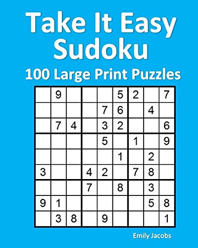 Beispielbild fr Take It Easy Sudoku: 100 Large Print Puzzles zum Verkauf von WorldofBooks