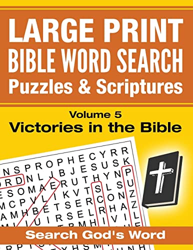 large print bible word search puzzles with scriptures volume 5