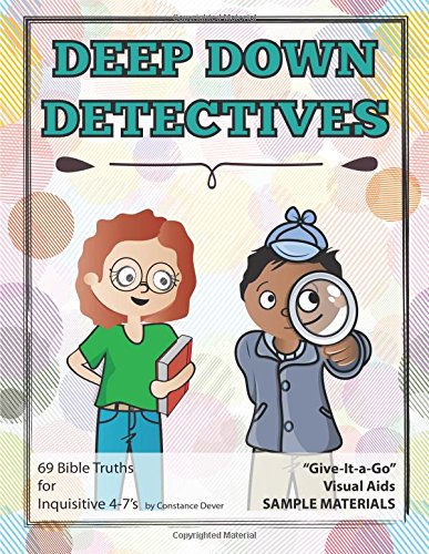 Beispielbild fr Deep Down Detectives Give-It-a-Go Unit 1, Bible Truth 1 Visual Aids zum Verkauf von Revaluation Books