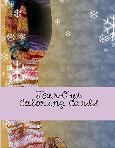 9781537771083: Tear-Out Coloring Cards: The Adult Coloring Book of Cards