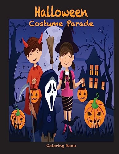 9781537790015: Halloween Costume Parade Coloring Book