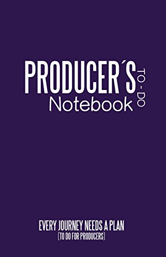9781537791708: Producers To Do Notebook: To Do Cinema Notebook for Cinema Artists
