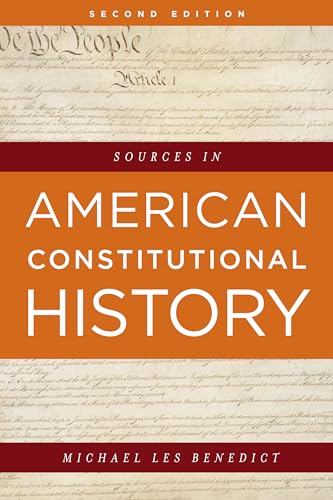 Beispielbild fr Sources in American Constitutional History zum Verkauf von BooksRun