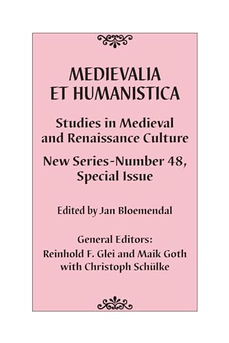 Beispielbild fr Medievalia et Humanistica, No. 48: Studies in Medieval and Renaissance Culture: New Series (Medievalia et Humanistica Series) zum Verkauf von Books From California