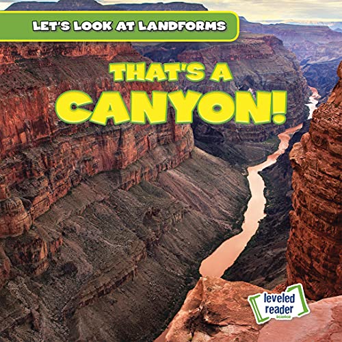 Imagen de archivo de That's a Canyon! a la venta por ThriftBooks-Atlanta