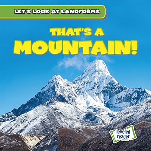 Beispielbild fr That's a Mountain! zum Verkauf von ThriftBooks-Dallas