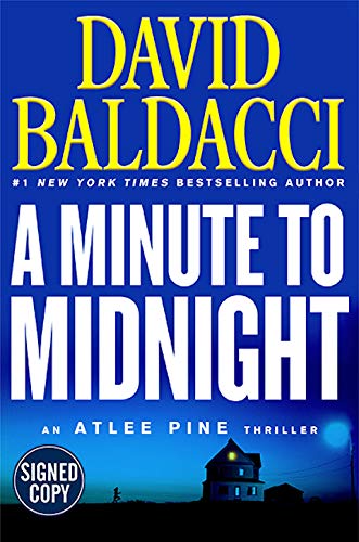 Imagen de archivo de *Autographed Signed Copy* A Minute to Midnight by David Baldacci a la venta por Books From California