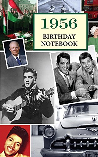 1956 Birthday Notebook: A Great Alternative to a Birthday Card (Paperback) - Montpelier Publishing