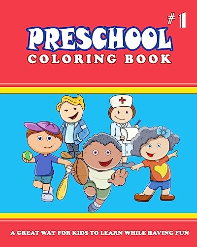 9781539132868: PRESCHOOL COLORING BOOK - Vol.1: preschool activity books: Volume 1