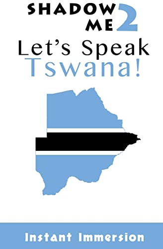 Stock image for Shadow Me 2: Let's Speak Tswana! (Shadow Me Language Series) for sale by SecondSale