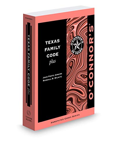 Beispielbild fr O'Connor's Texas Family Code Plus, 2018 ed. zum Verkauf von HPB-Red