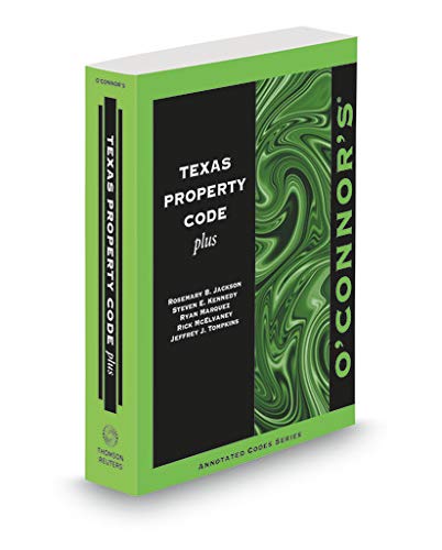 Stock image for O'Connor's Texas Property Code Plus, 2020-2021 ed. for sale by HPB-Red