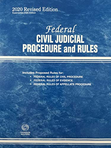 9781539215486: Federal CIVIL JUDICIAL PROCEDURE and RULES