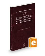 Stock image for Texas Rules of Court - State, 2021 ed. for sale by Austin Goodwill 1101