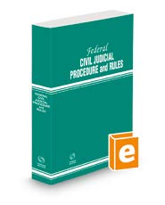 Beispielbild fr Federal Civil Judicial Procedure and Rules, 2021 ed. zum Verkauf von Better World Books