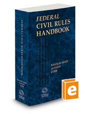 Beispielbild fr Federal Civil Rules Handbook, 2021 ed. zum Verkauf von Dream Books Co.