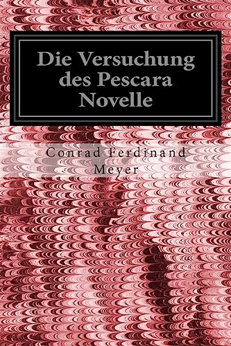 Stock image for Die Versuchung des Pescara Novelle (German Edition) for sale by Lucky's Textbooks