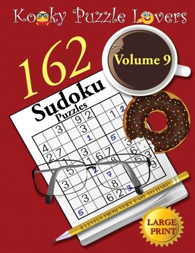 Beispielbild fr Sudoku Puzzle Book, Volume 9, 162 Puzzles, Large Print zum Verkauf von THE SAINT BOOKSTORE