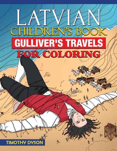 9781539472421: Latvian Children's Book: Gulliver's Travels for Coloring