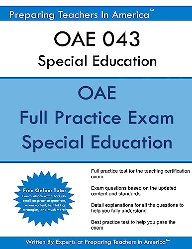 Stock image for OAE 043 Special Education: OAE 043 Exam for sale by HPB-Red