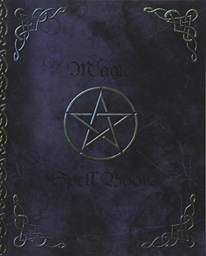 Stock image for Magic Spell Book: of Shadows / Grimoire ( Gifts ) [ 90 Blank Attractive Spells Records & more * Paperback Notebook / Journal * Large * Pentacle ] (Magick Gifts) for sale by WorldofBooks